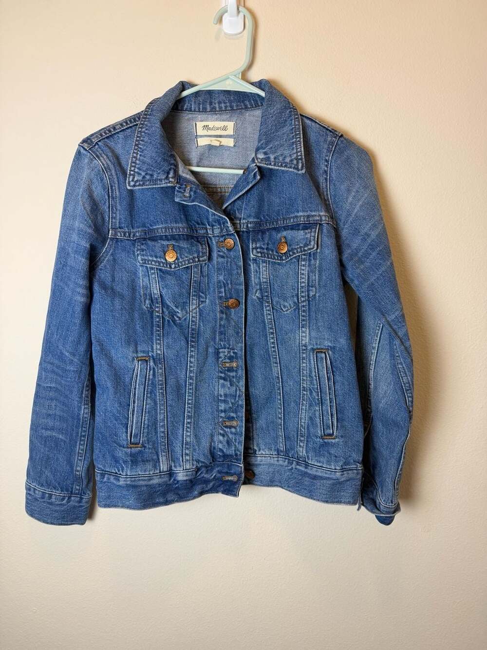 Madewell Classic Denim Jacket Medium Wash Size M